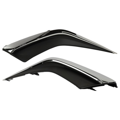 #ad Bumper Trims For 2019 2022 Lexus ES300h ES350 Front LH RH Black and chrome trim $60.54