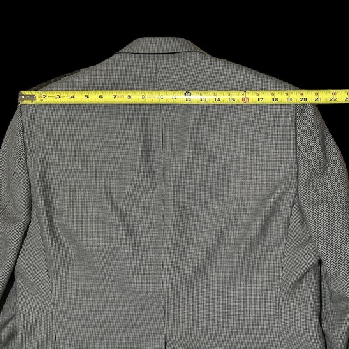 Stafford Essentials Men’s Classic Fit Two-Button Gray Suit Coat Jacket Size 44R - Picture 11 of 11