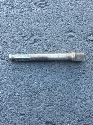 Snap On 7/16'' Hex Drive 1/2'' Drive 5'' Locking Pin Adaptor Extension A3012