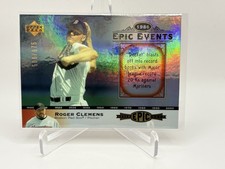 2006 Roger Clemens Upper Deck Epic Events /675 Boston Red Sox #EE83