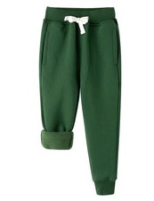 Boys Fleece Active Jogger Sweatpants Thick Sports Pants Pockets Casual Bottom