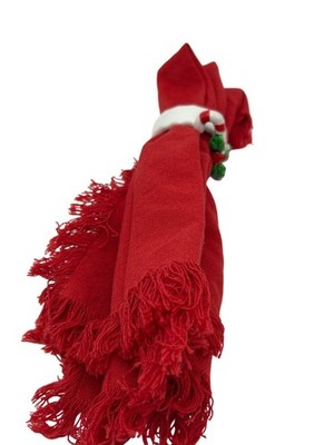Napkin Rings Candy Canes Christmas Porcelain Set Of 8 Holiday Table Fun
