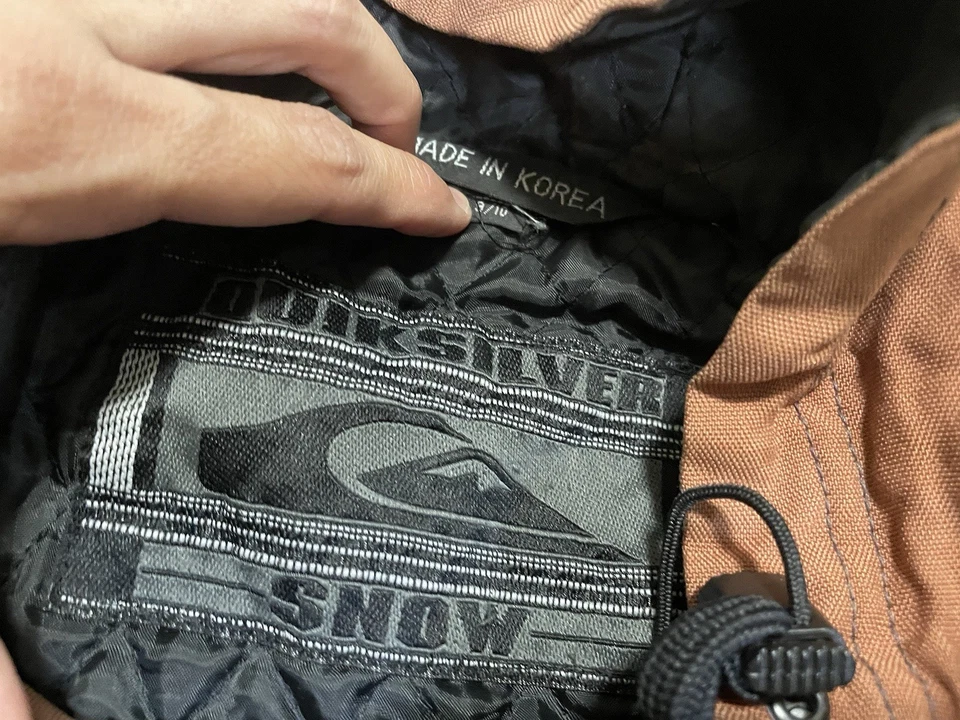 De colección Y2k Roxy Boardwear de Quicksilver Talla L Chaqueta Parka Esquí Snowboard Invierno Foto 3 de 4