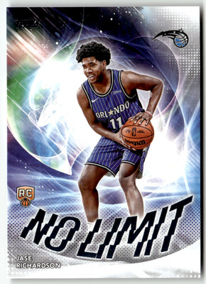 2025 Topps Flagship NBA No. NL-25 Jase Richardson Rookie No Limit