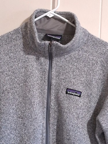 Women's Patagonia Gray Worn Wear Better Sweater Fleece Full Zip Jacket - Picture 2 of 14