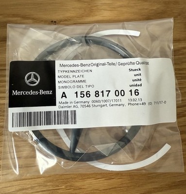 Passend für Mercedes Benz GLA Klasse X156 - Stern für die Heckklappe