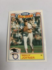 1987 Topps 1986 All-Star Wally Joyner California Angels