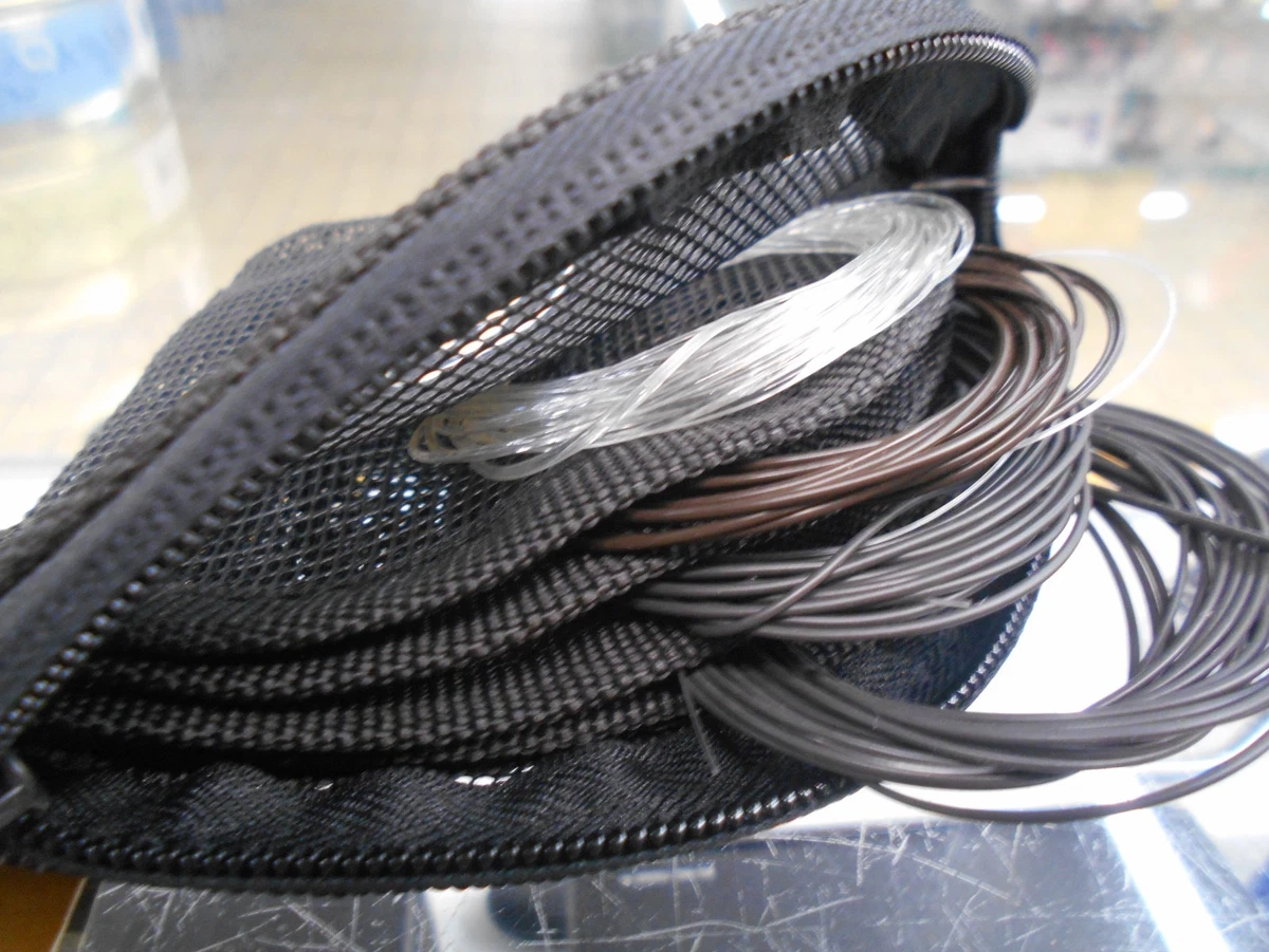 Lot de 10 connecteurs de boucle tressés pour pêche à la
