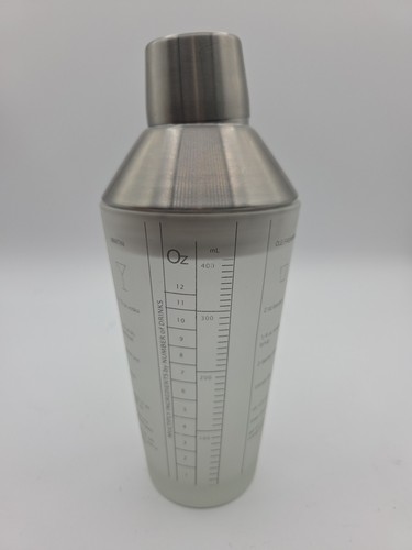 Frosted Recipe Mixing Shaker - Picture 2 of 10