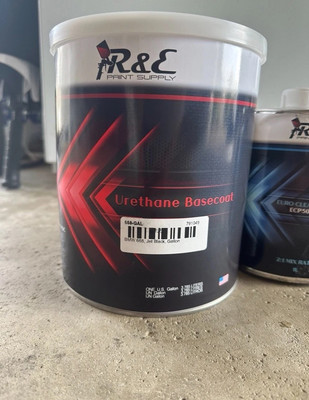 BMW 668 Jet Black Paint 1 Gal (with Euro Clear & Primer) 