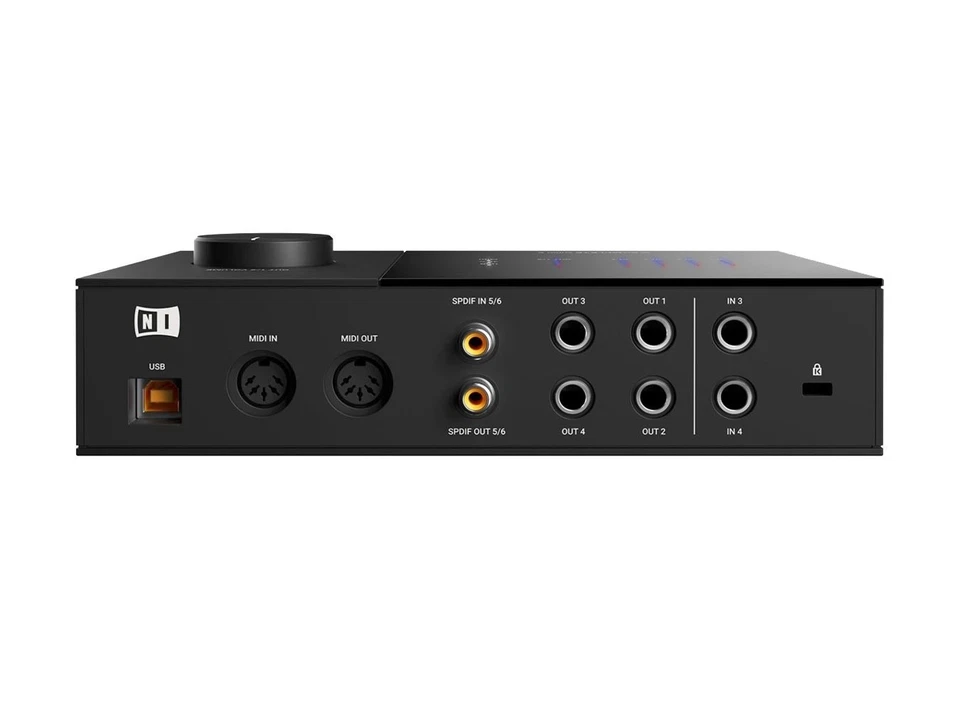 NATIVE INSTRUMENTS KOMPLETE AUDIO 6 MK2 6 in 6 out Black New Fast Shipping - Image 3 of 4