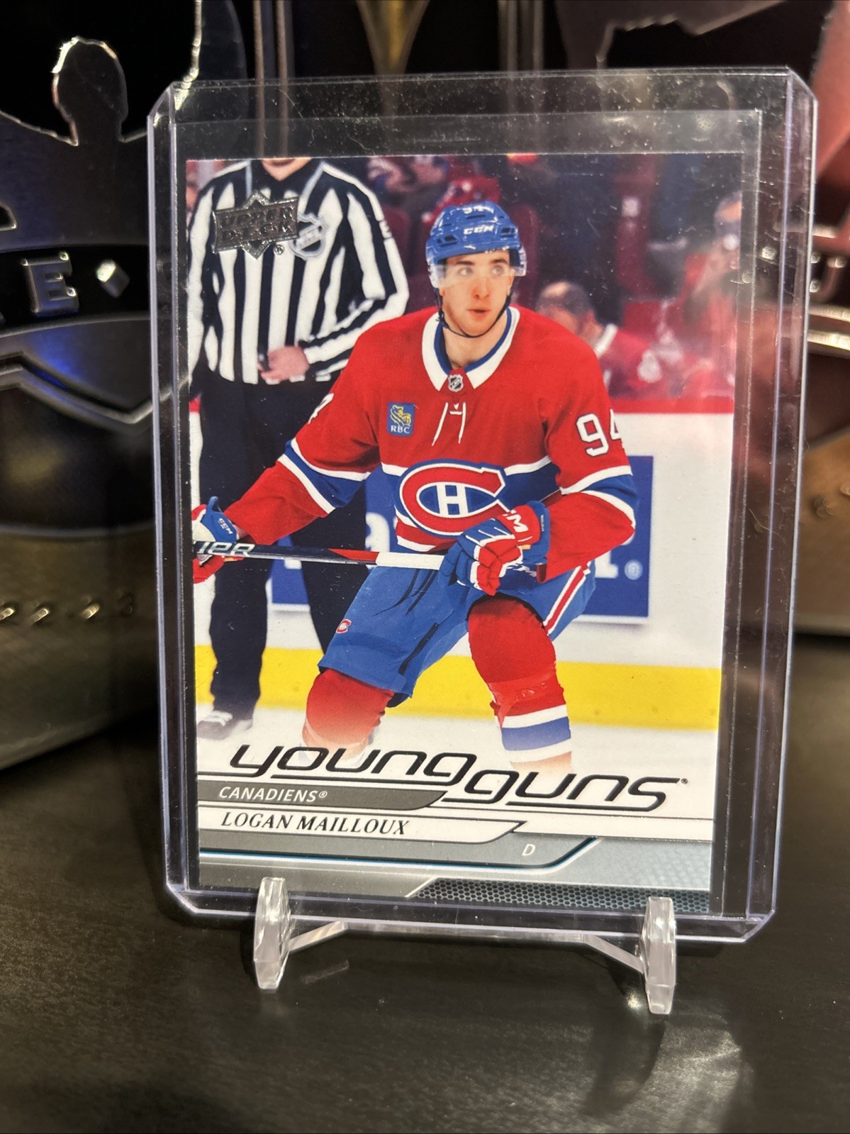 2024-25 Upper Deck Series 1 Logan Mailloux Young Guns #239