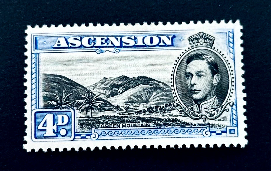 8803 外国切手 アセンション島 1938年 ジョージ6世と山の風景 レア Ascension Island George VI (1936-1952) Stamps for sale | eBay