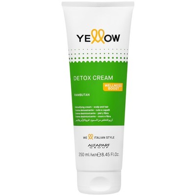 Alfaparf Yellow Detox Cream 250ml Kopfhaut Kur parabenfrei silikonfrei