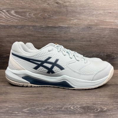 Asics Gel-Dedicate 8 Blue Pickleball Shoes 1042A236-020 Womens Size