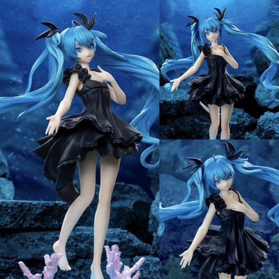18CM Hatsune Miku Deep Sea Girl PVC Anime Figure   Premium Collectible Model Sta