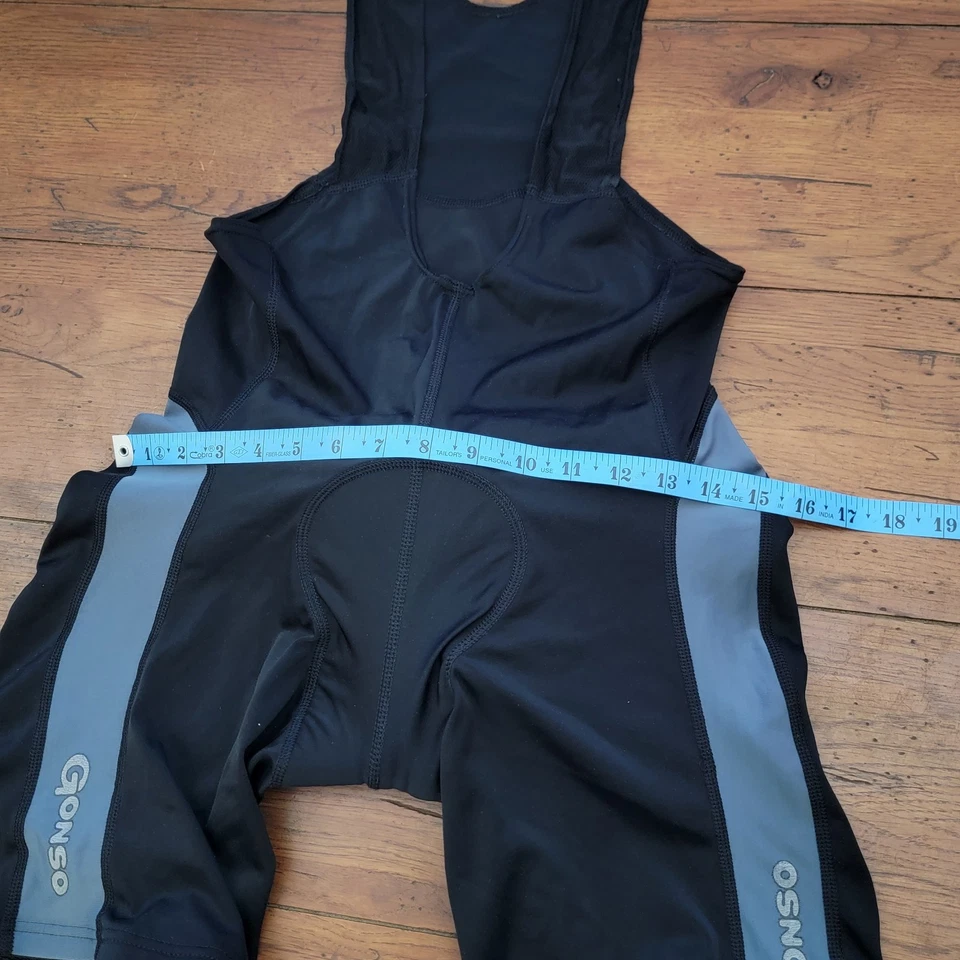 Culotte con tirantes de ciclismo Gonso XL para hombre Italia 7" 15" (7/10) vintage Foto 3 de 4