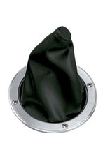 Lokar Billet Shifter Boot Ring Kit For Hot Rods 5-14 In Od Black Vinyl