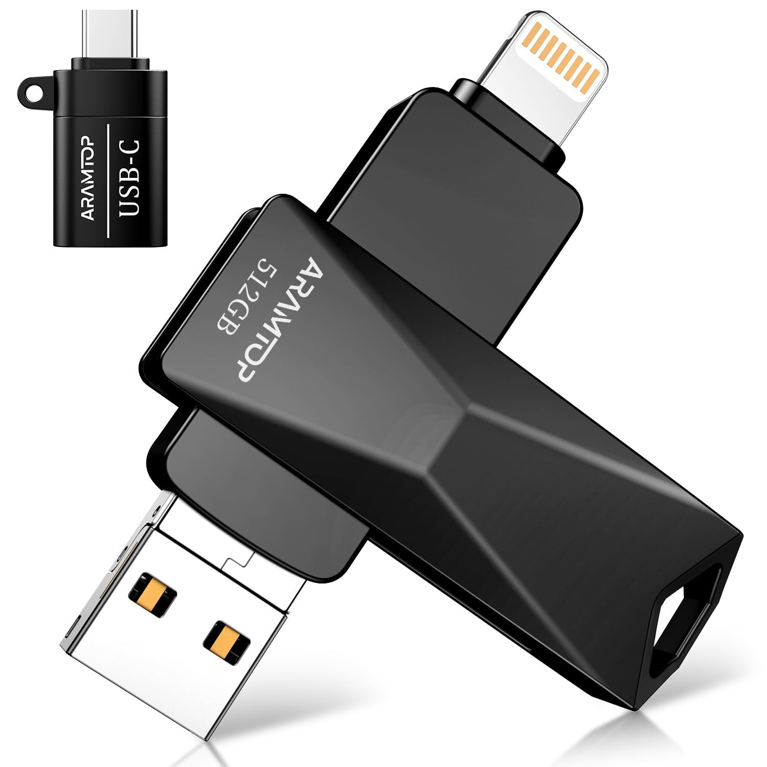 512GB Photo Stick USB C Flash Drive for Phones & External Storage