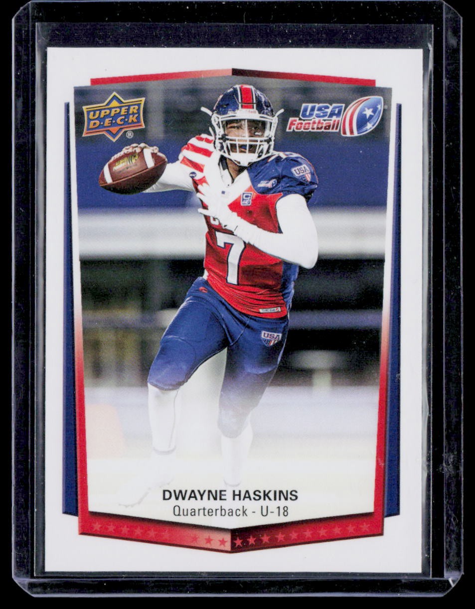 Dwayne Haskins 2015 Upper Deck USA Football #50 USA