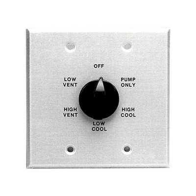 Dial 7131 Durable Metal 2-Speed Cooler Wall Switch for Evaporative Coolers