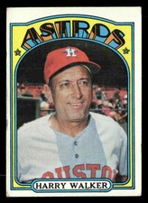 1972 Topps #249 Harry Walker