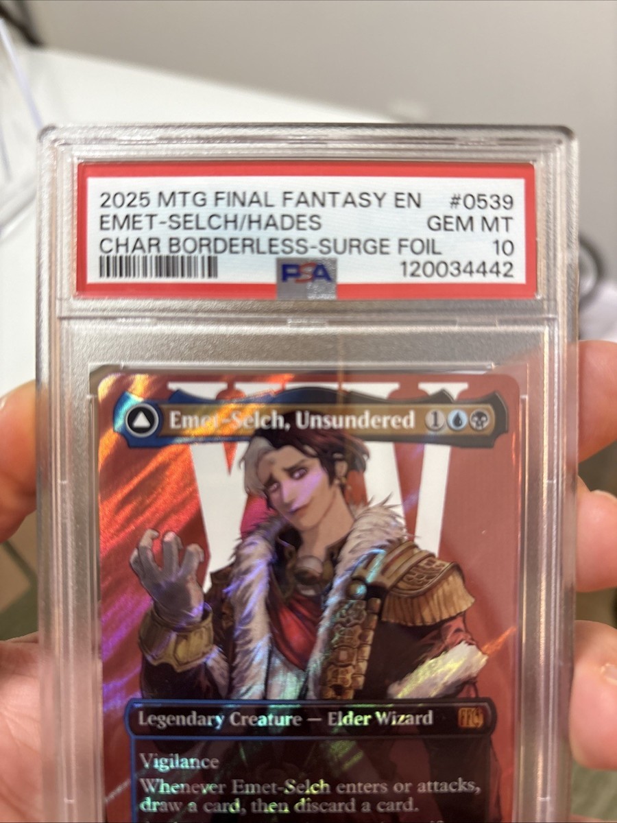 Emet-Selch, Unsundered (Borderless) (Surge Foil) Final