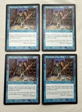 Conocimiento acumulado x4 Magic The Gathering Nemesis 4x Magic buen juego moderado MP