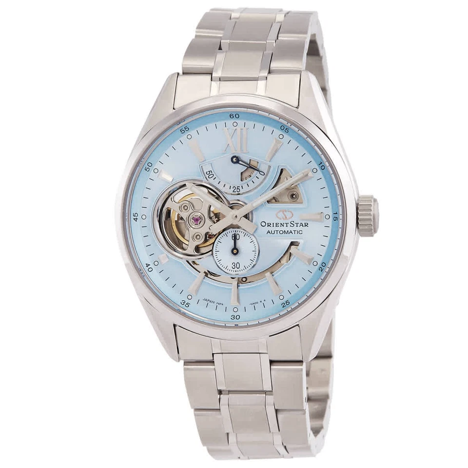 Reloj Orient Contemporáneo Automático Esfera Azul Cielo RE-AV0127L