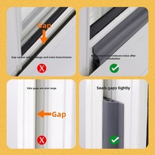 For Draft Proofing Silicone Rubber Strip Door Gasket Improves Insulation