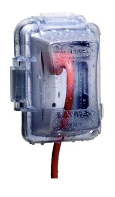 TayMac MM420 Nonmetallic Extra Duty Weatherproof In-use Outlet Cover Multi Pos