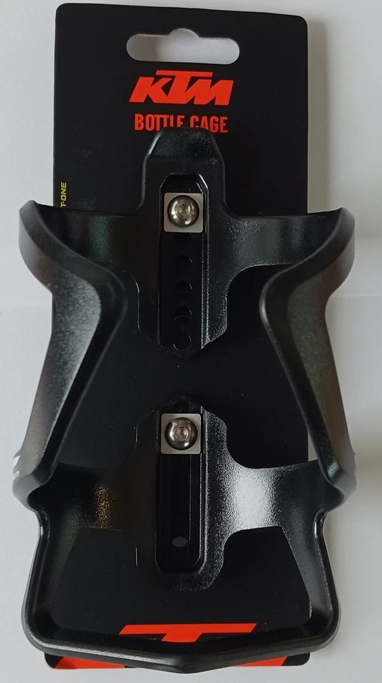 KTM Trinkflaschenhalter Upndown verstellbar schwarz matt Bike Fahrrad NEU - Bild 2 von 4