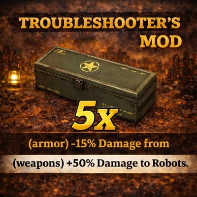 Fallout 76   PS4 / PS5 x5 Troubleshooter s Mods