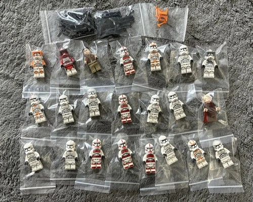 LEGO STAR WARS: Lot Of 212th, Regular, and Shock Clone Trooper Minifigures - EUC