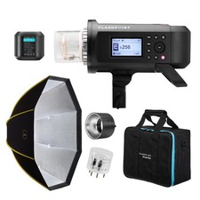 Flashpoint XPLOR 600PRO TTL R2 Monolight Kit With Glow ParaSnap 36" Softbox