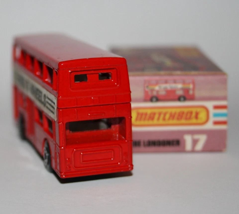 Matchbox Lesney Superfast Nr.17-B THE LONDONER Daimler Bus / in OVP - Bild 4 von 4