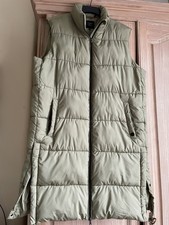 Superdry | Khaki Sleeveless Quilted Puffer Gilet Women's UK 14 