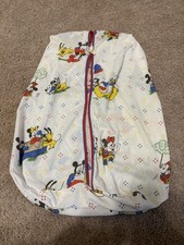 Vintage 1984 Baby Minnie And Mickey Hanging Diaper Stacker Holder