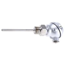 1 pc RS PRO 4573681 Platinum RTD PT100 Connection Head 4in Stainless Steel Prob