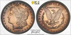 1887 $1 PCGS PR65 Rainbow Toned Morgan Silver Dollar 38123617