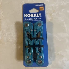Kobalt 13 in 1 Mini Multi-Tool - Blue #6274103  Hard To Find NEW 