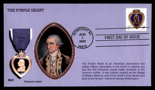 Mayfairstamps US FDC 2003 New Jersey the purple heart First Day Cover aaw_50945