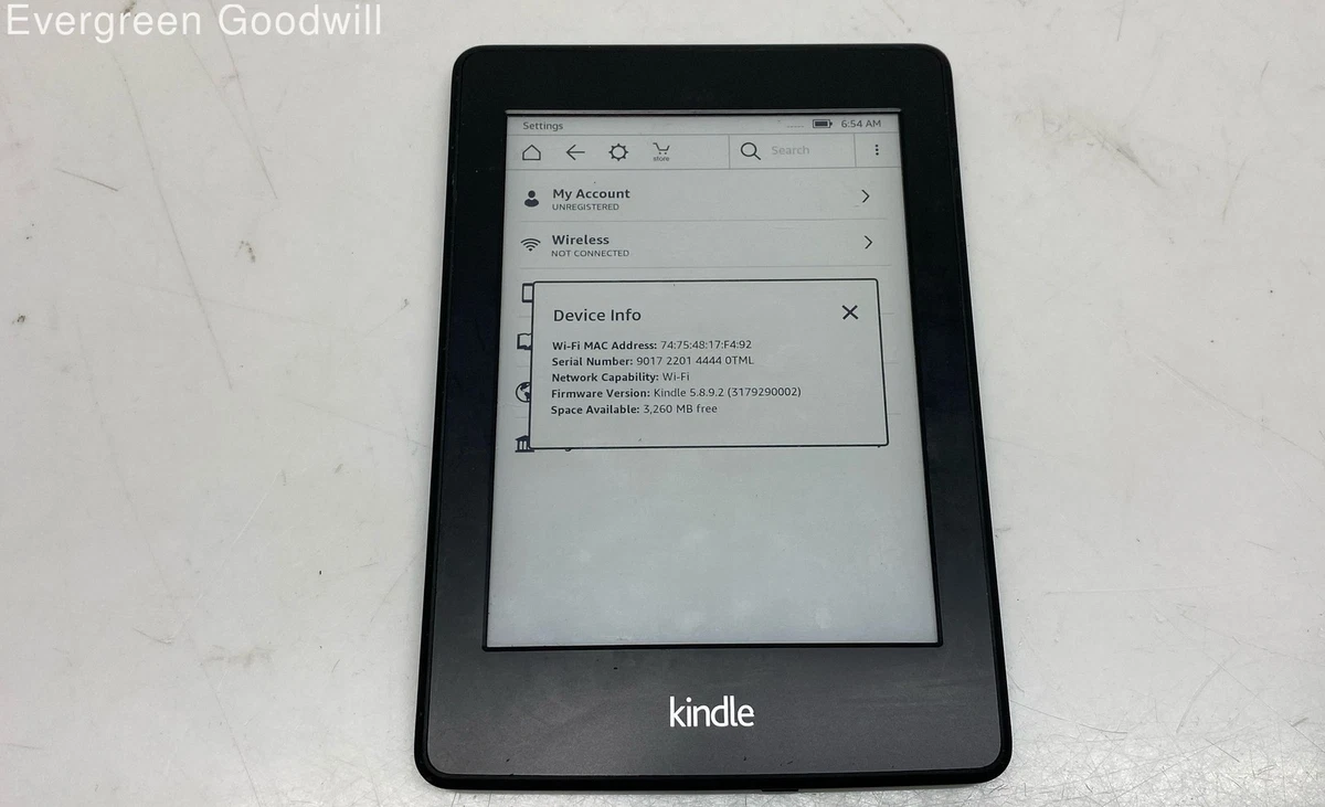 Amazon Kindle Paperwhite 6th Generation Tablets & eReaders for