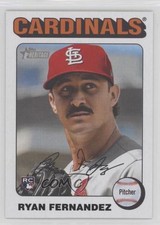 2024 Topps Heritage High Number SP White Border Ryan Fernandez #702 0s2