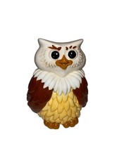 Adorable   Ceramic Owl Figurine Piggy Bank   2 Fun