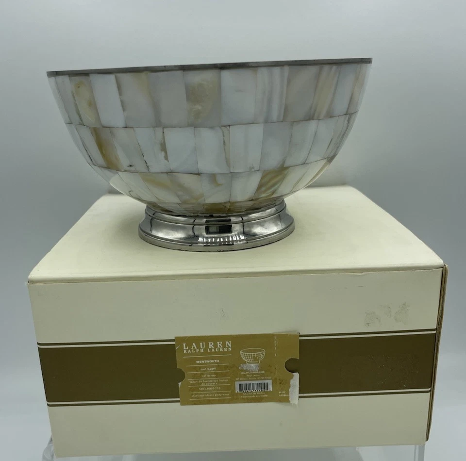 Lauren Ralph Lauren Wentworth Colección Nut Bowl Cáscara de Tortuga BONITO Foto 3 de 4