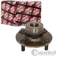 Ashika Radnabe Radlager Hinterachse Hinten | 44-28005
