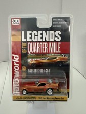 FORD MUSTANG 1971 AUTOWORLD LEYENDAS DEL CUARTO DE MILLA L.A. HOOKER AUTOWORLD F/C