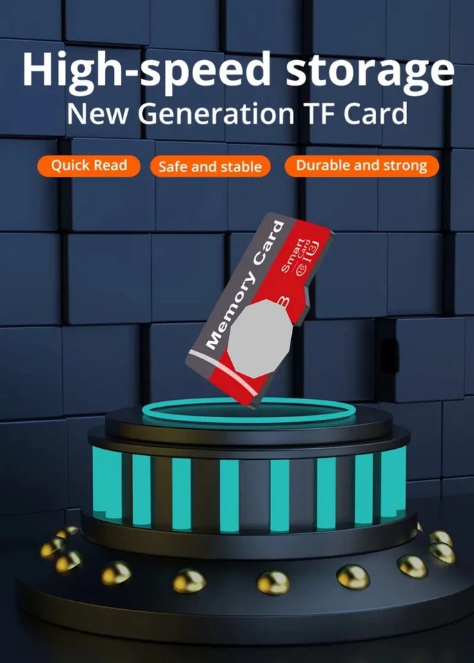 Micro SD Flash , Tarjeta De Meloria de Alta Velocidad . 1GB y Con Un Adaptador . - Image 4 of 4