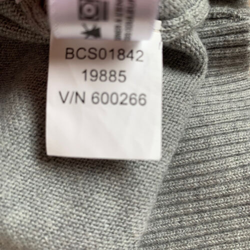 Michigan State Spartans V-Neck Sweater Gray Mens 3XB Cutter & Buck Golf Pullover - Picture 12 of 12